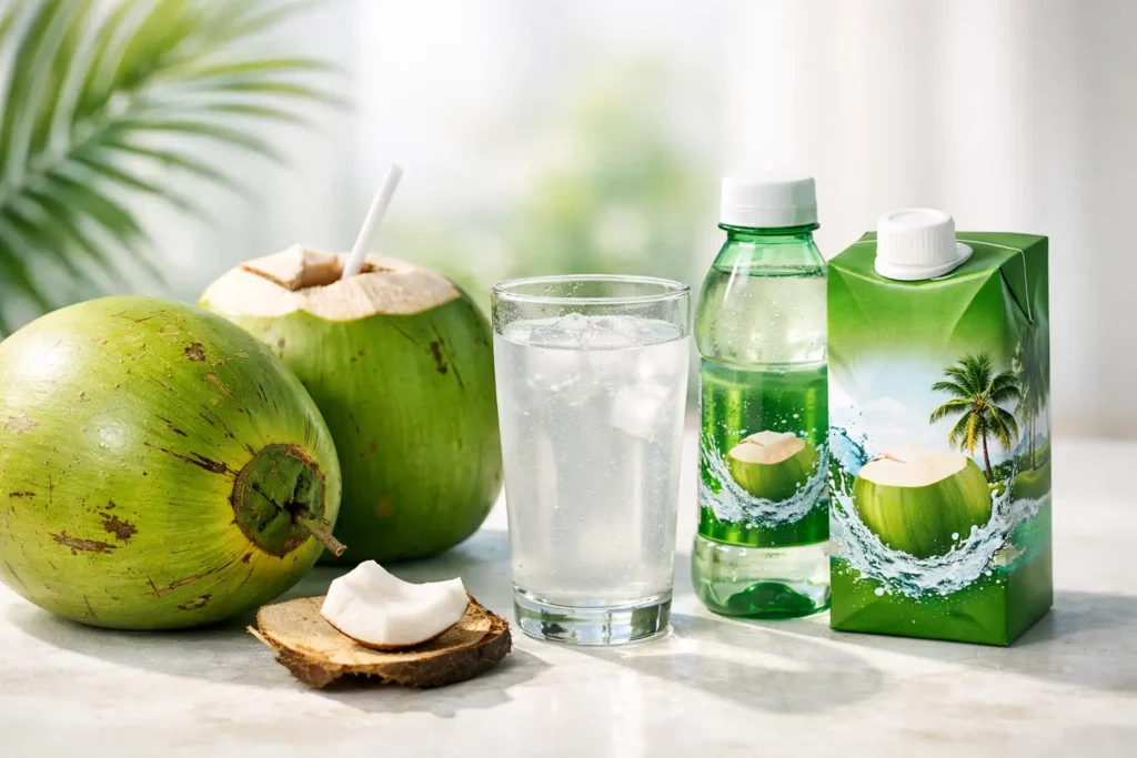 Kokoswater kopen voor thuisgebruik: zo kies je