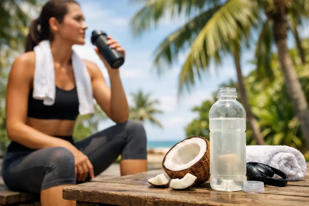 Kokoswater na het sporten: slim of hype?