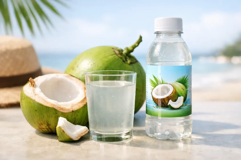 Kokoswater voor onderweg: slim en puur