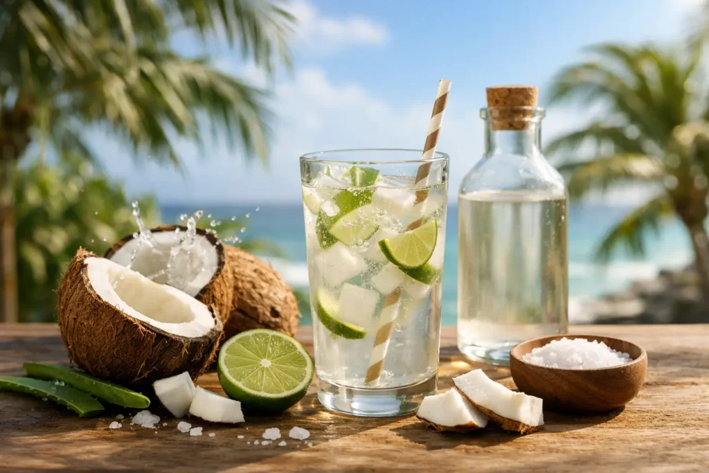 Natuurlijke elektrolyten drank uitgelegd