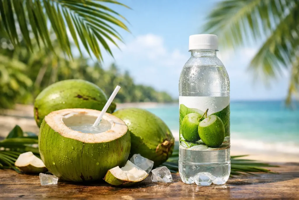 Puur kokoswater kopen? Hier let je op